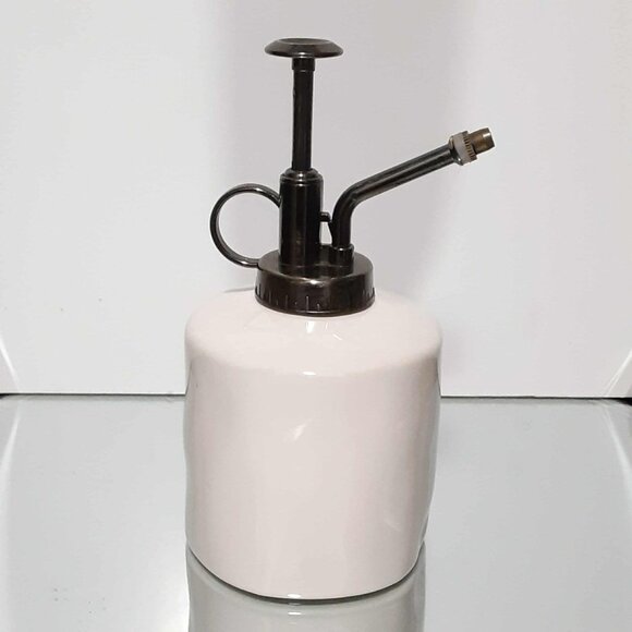 Rae Dunn ' SPRAY ' water mister bottle ceramic jar. Farmhouse decor - Picture 8 of 12